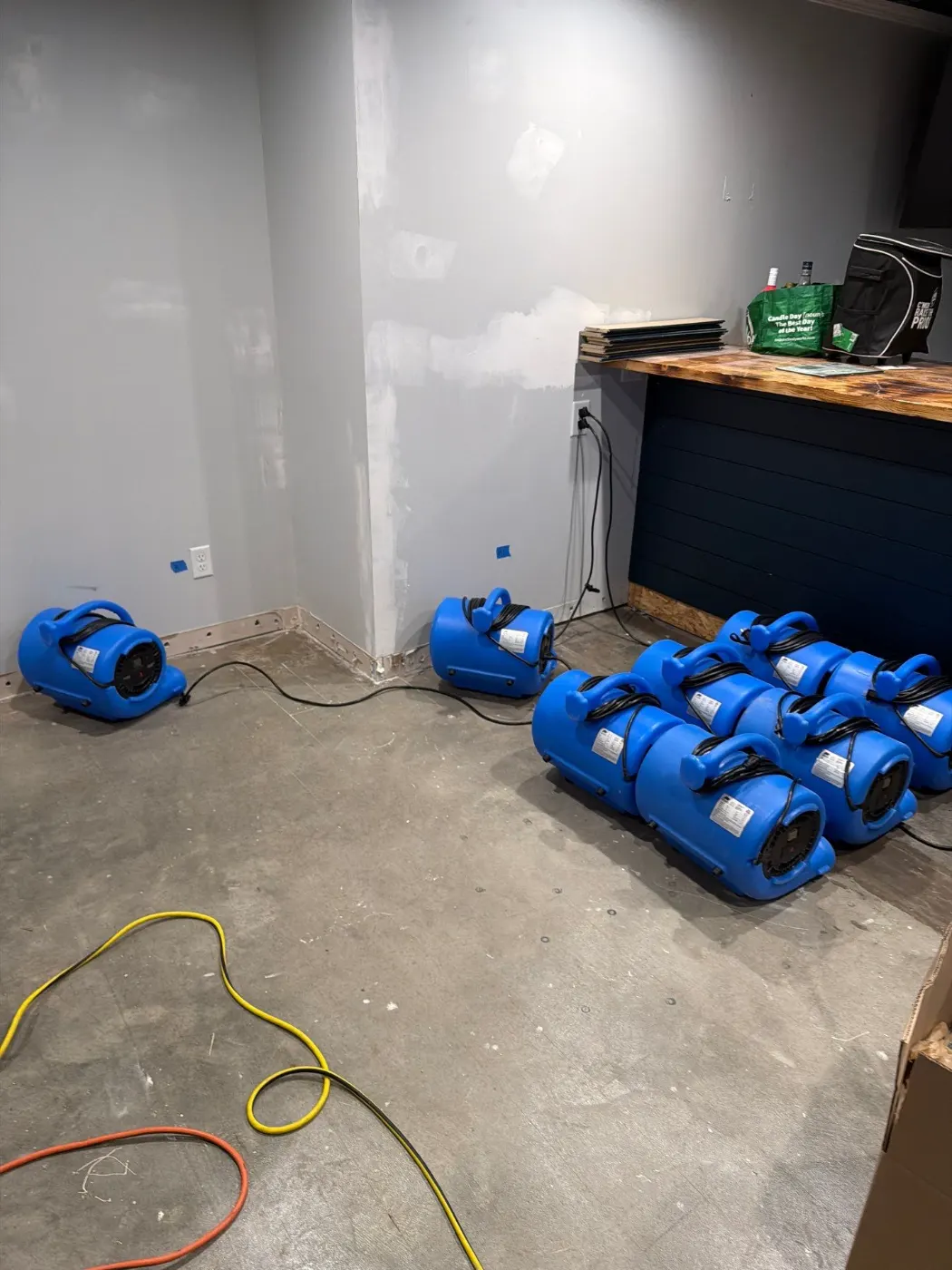 Water damage restoration by Center Grove Water Restoration near Beech Grove, IN